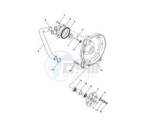 YQ AEROX 50 drawing WATER PUMP