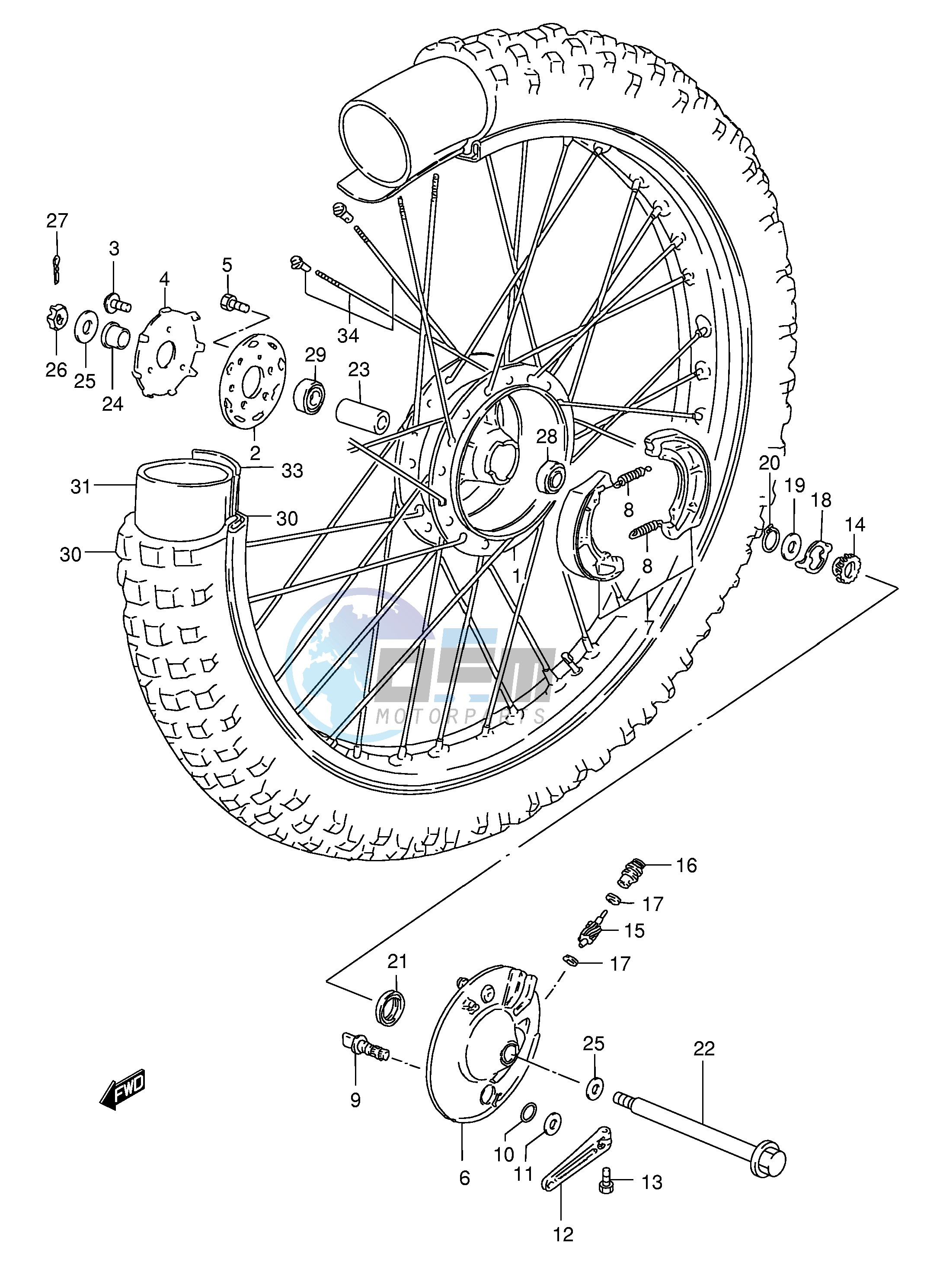 FRONT WHEEL