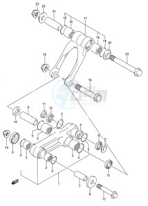 RM80 (E28) drawing CUSHION LEVER (MODEL L M N P R S)