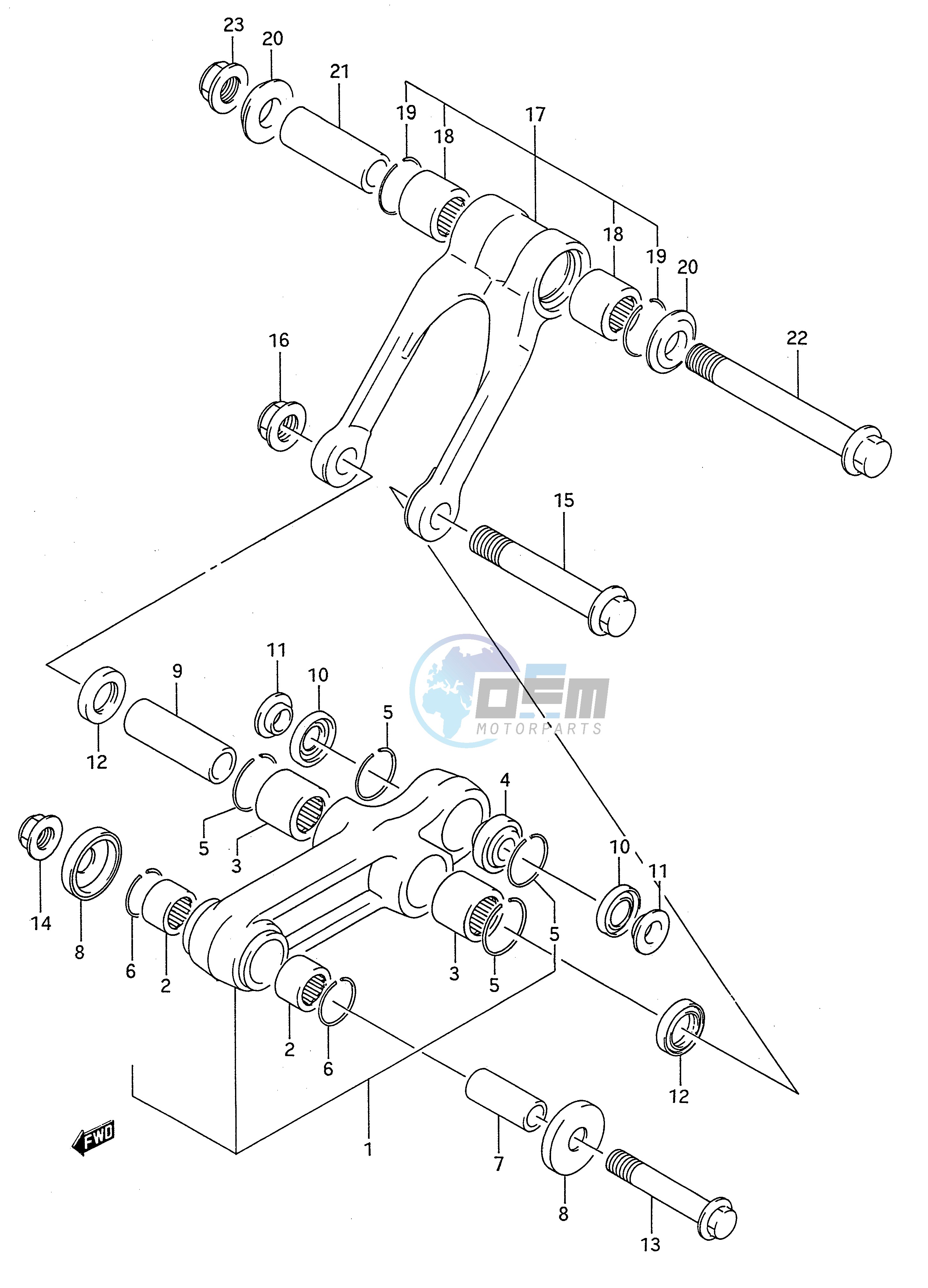 CUSHION LEVER (MODEL L M N P R S)