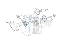 SENDA R DRD RACING - 50 CC VTHSR1D2B. EU2 drawing OIL PUMP