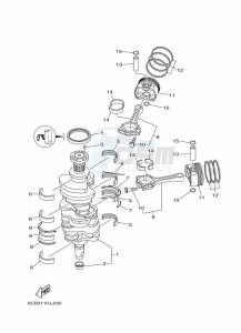 F225J drawing CRANKSHAFT--PISTON