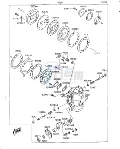 JS 300 A [300 SX] (A1-A5) [300 SX] drawing CARBURETOR -- JS300-A3_A4_A5- -