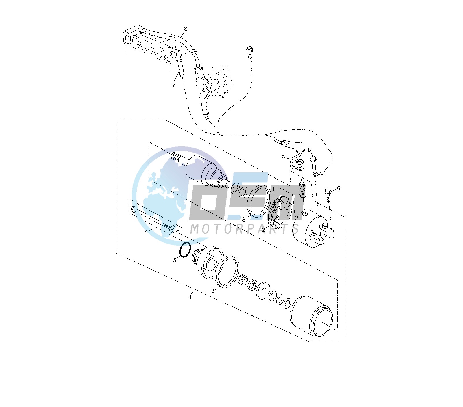 STARTING MOTOR