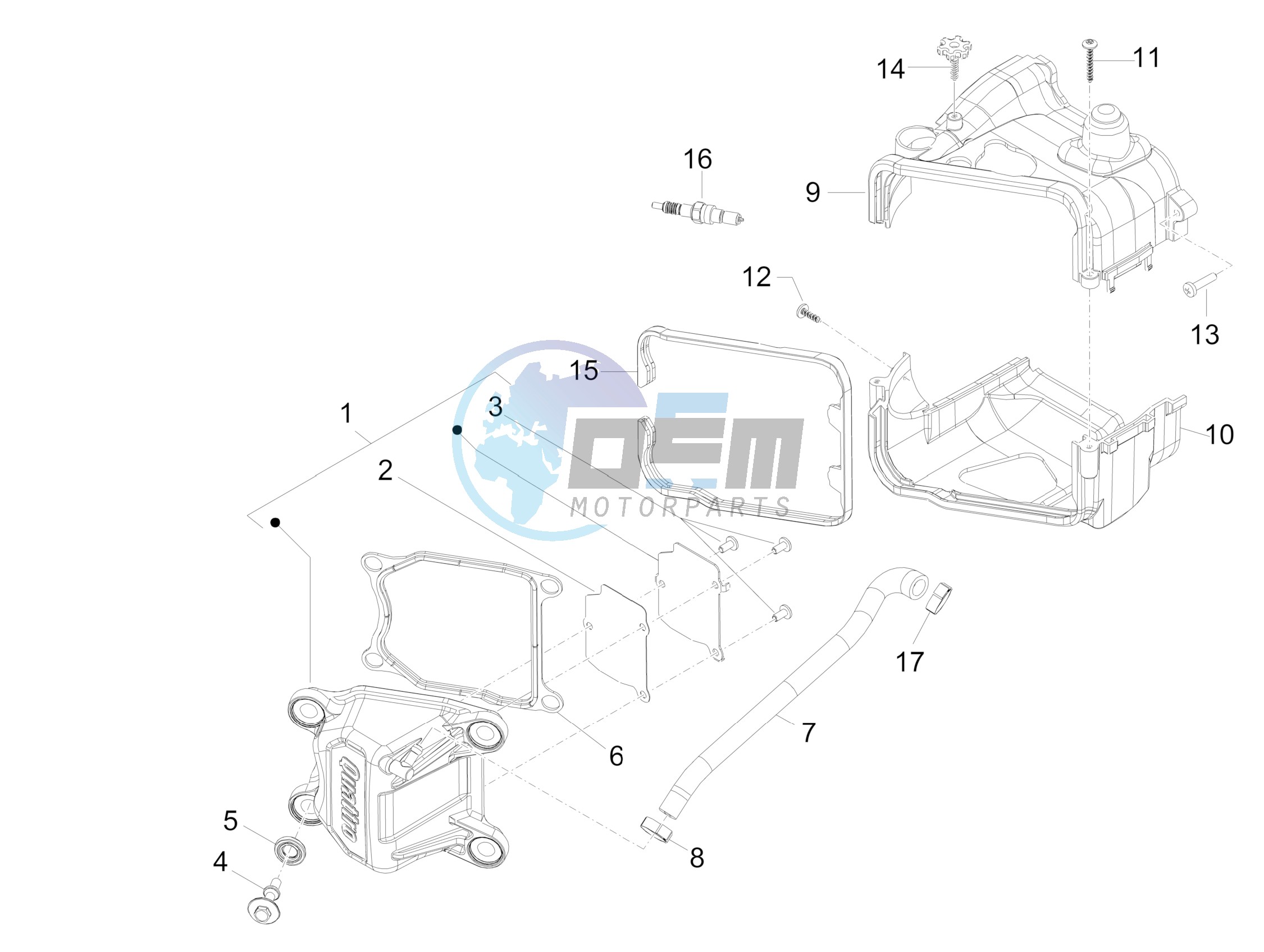 Cylinder head cover