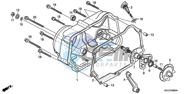 RIGHT CRANKCASE COVER