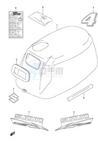 DF 4 drawing Engine Cover