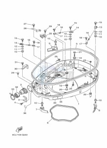 F250DETU drawing BOTTOM-COVER-1