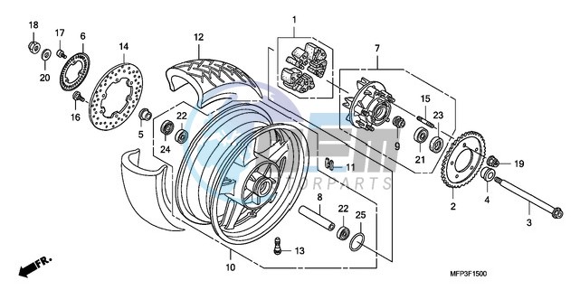 REAR WHEEL