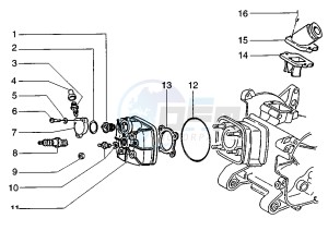 Zip 50 SP drawing Cilinder head