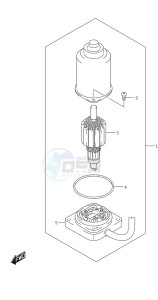 DF 25A drawing PTT Motor