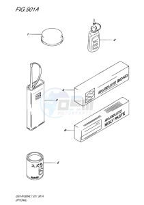 GSX-R1000R EU drawing OPTIONAL