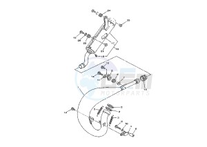 YZ 125 drawing EXHAUST