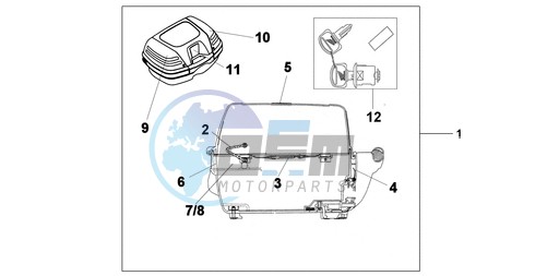 TOP BOX 45L