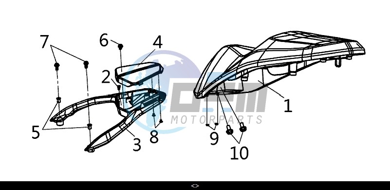 DOUBLE SEAT - RR. CARRIER