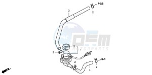 FJS400D SILVER WING drawing AIR INJECTION VALVE