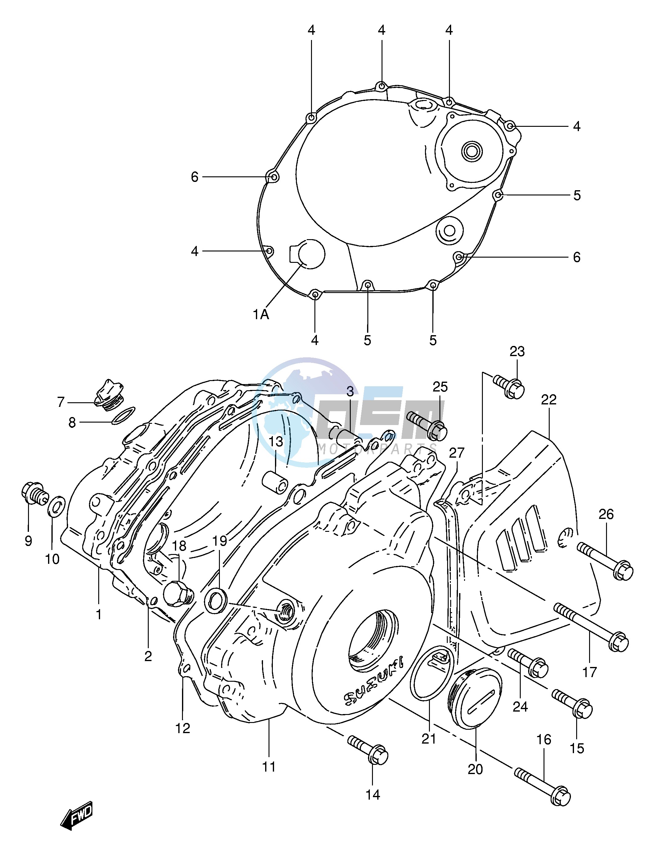 CRANKCASE COVER