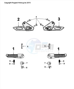 FIGHT 4 50 2T drawing FOOTREST