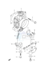 DF 140A drawing Throttle Body