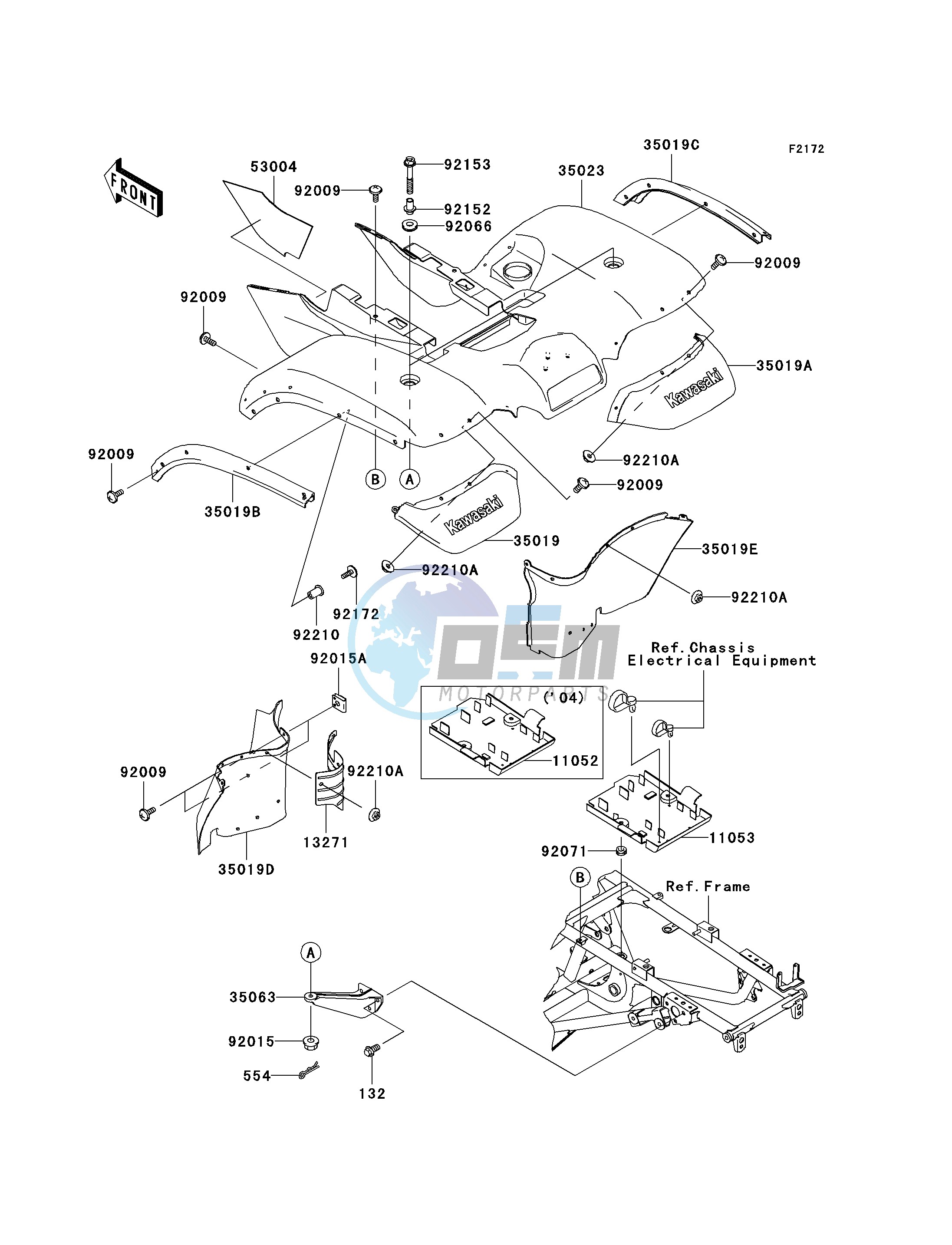 REAR FENDER-- S- -