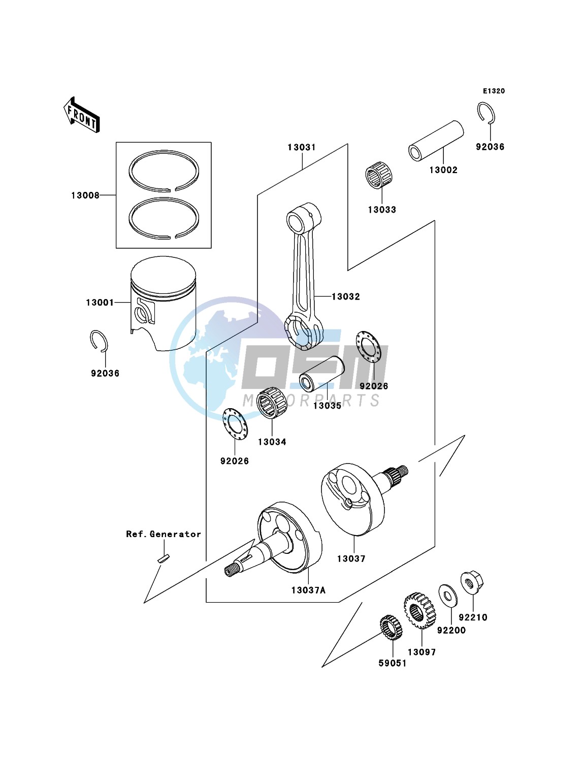 Crankshaft/Piston(s)