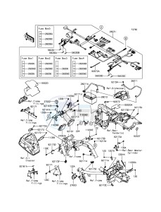 VULCAN_S_ABS EN650BFF XX (EU ME A(FRICA) drawing Chassis Electrical Equipment