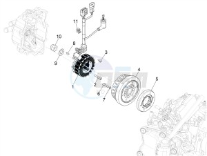 GTV 300 HPE SEI GIORNI IE E4 ABS (EMEA) drawing Flywheel magneto