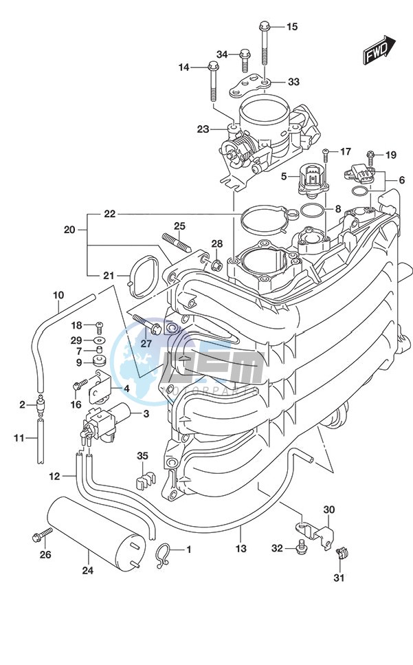 Intake Manifold/Throttle Body