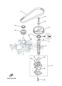 F25AETL drawing OIL-PUMP