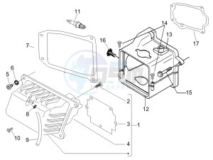 Fly 50 4T 2V 25-30Km/h drawing Cylinder head cover