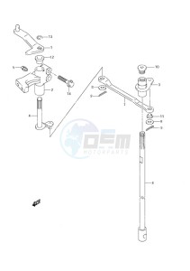 DF 140 drawing Clutch Shaft DF 140T (S/N 375472 to 682148) DF 140Z (S/N 375472 to 680233)