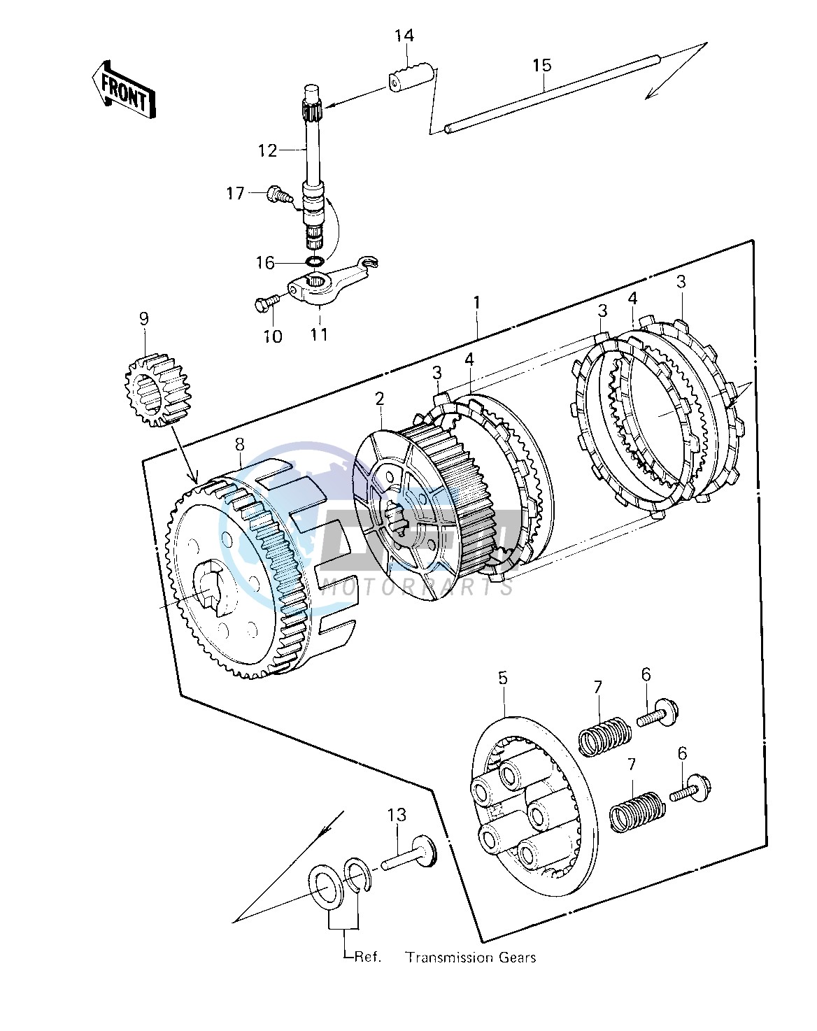 CLUTCH -- 80 D1- -