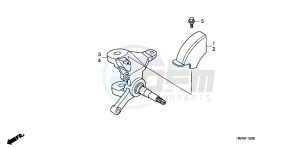 TRX400XC drawing KNUCKLE