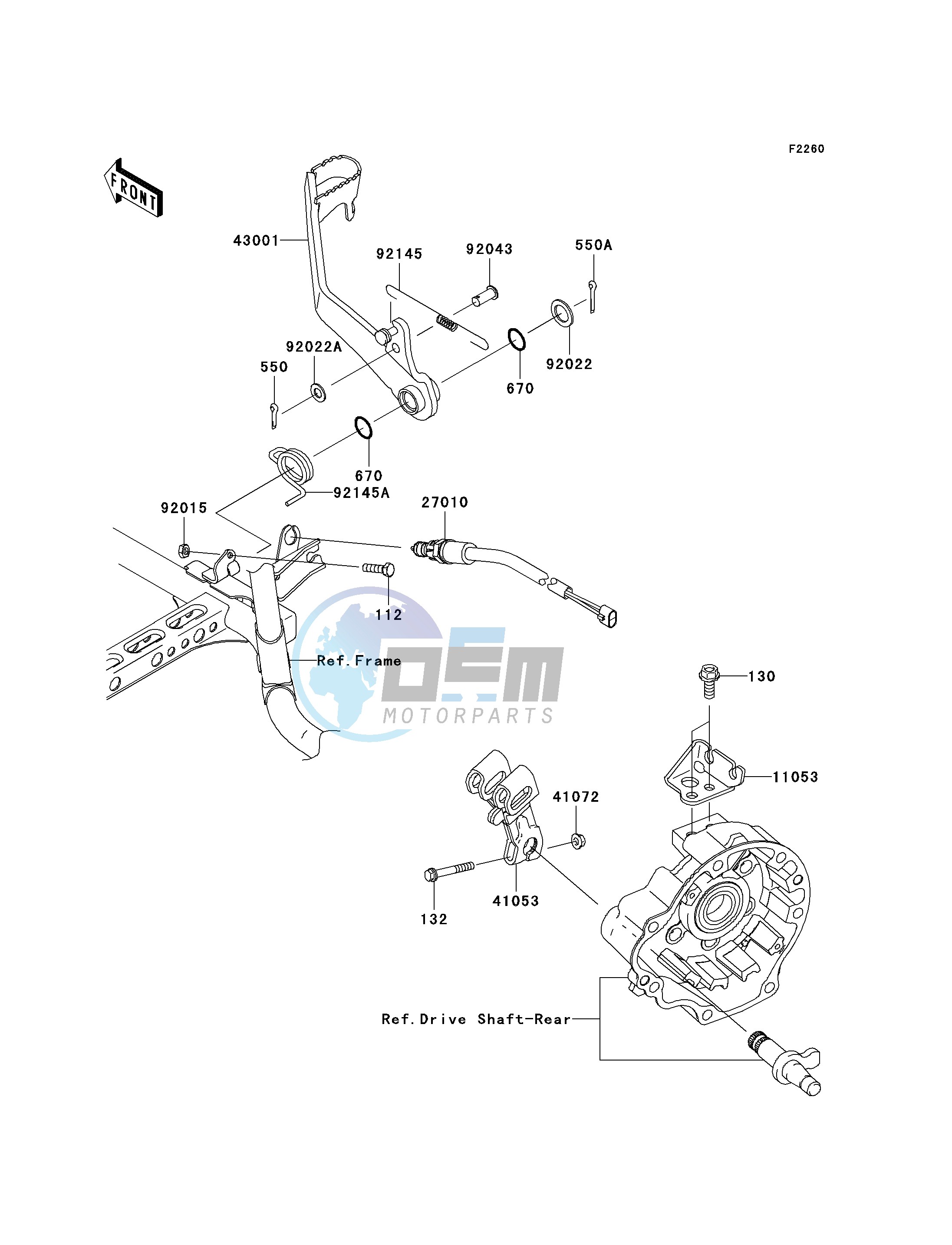 BRAKE PEDAL