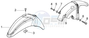 Liberty 50 4t RST Delivery drawing Front and rear mudguard