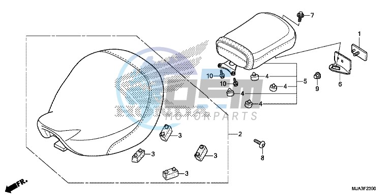 SEAT (VT750C/CA/CS)