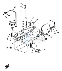 100A drawing LOWER-CASING-x-DRIVE