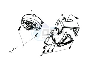 JET 4 50cc drawing SHROUD ASSY