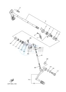 XT1200ZE SUPER TENERE ABS (2KBD 2KBE) drawing SHIFT SHAFT