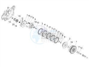 RS 125 4T E4 ABS EMEA EU drawing Clutch