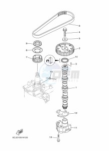 F40GETL drawing OIL-PUMP