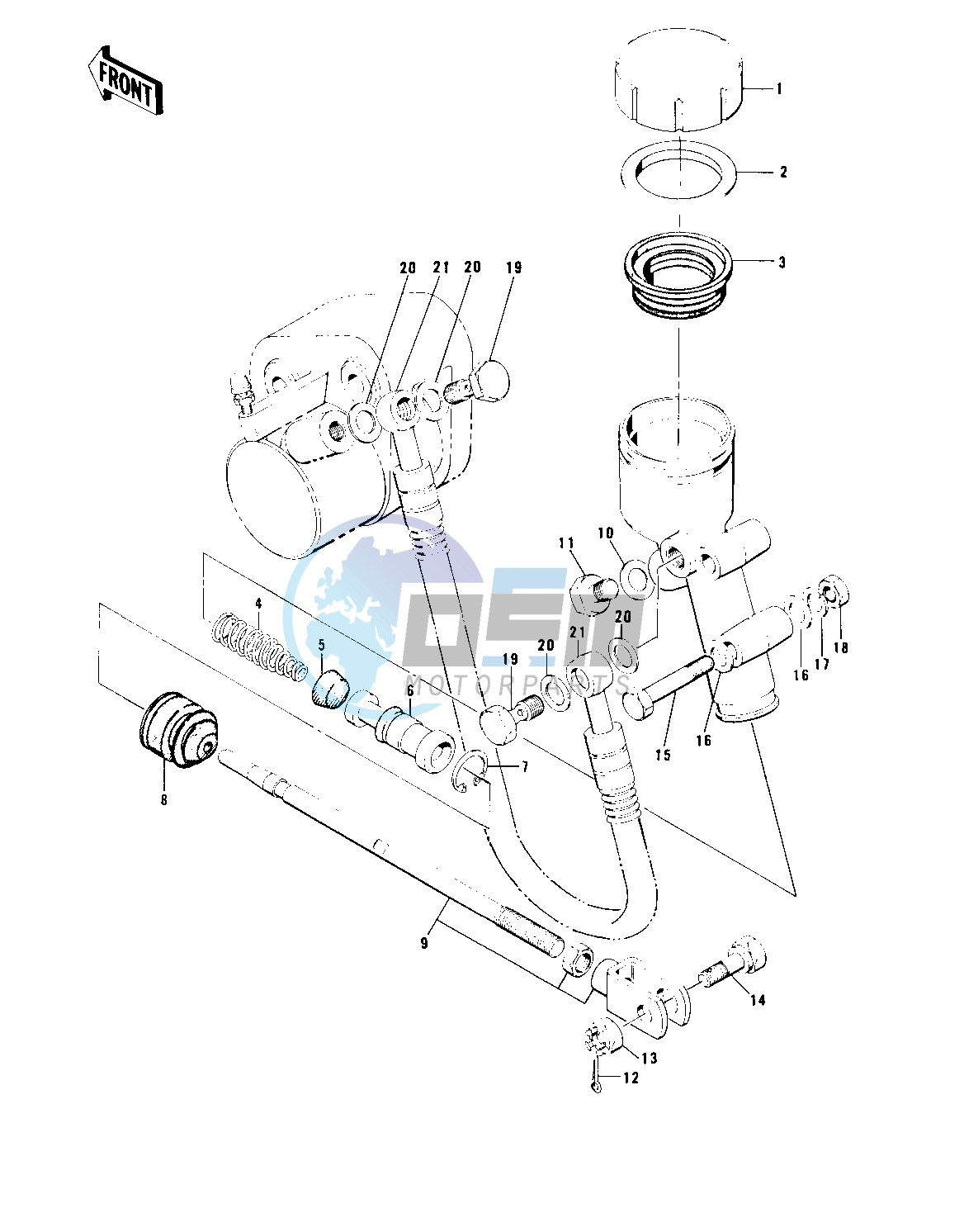 REAR MASTER CYLINDER