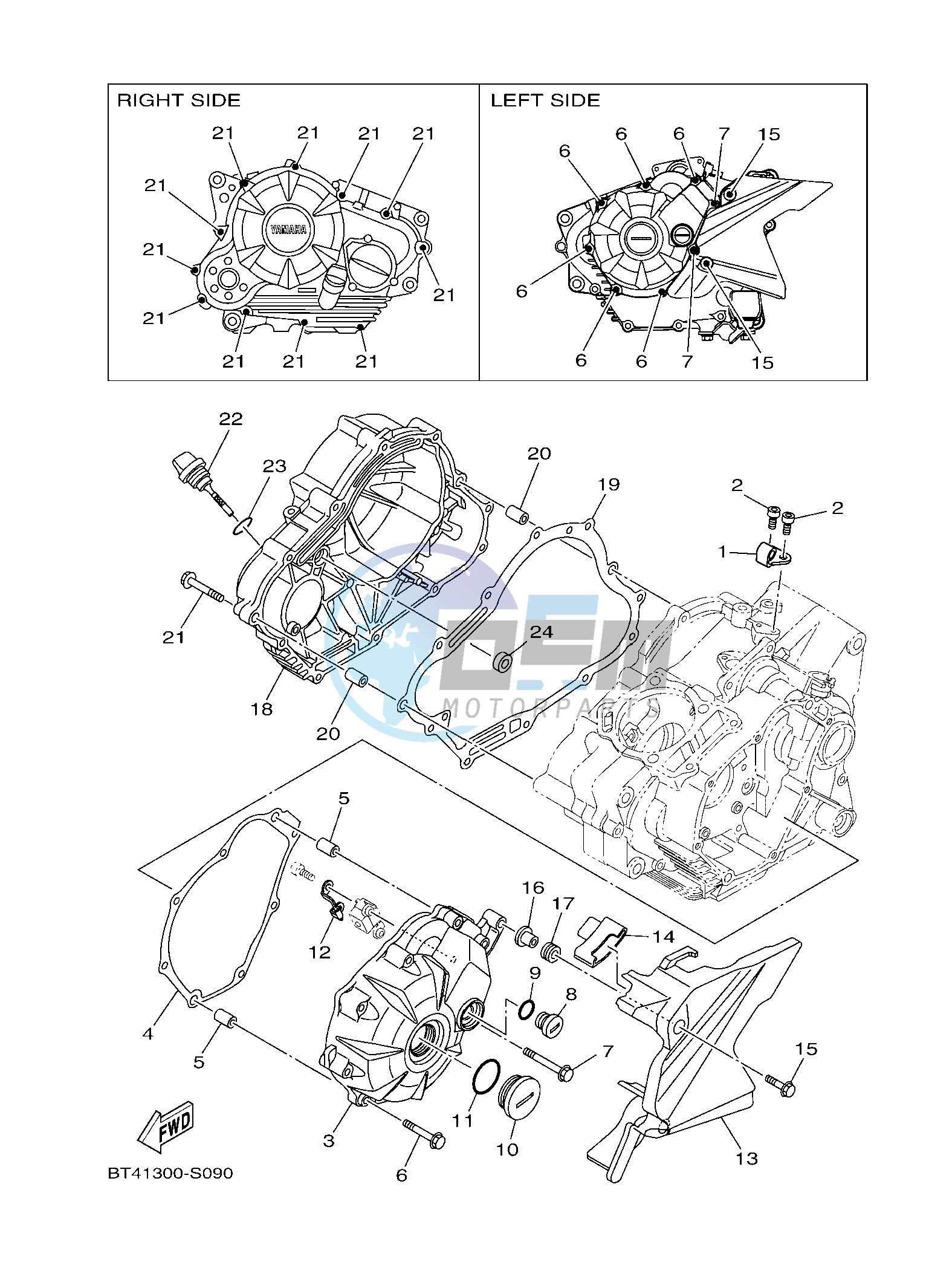 CRANKCASE COVER 1