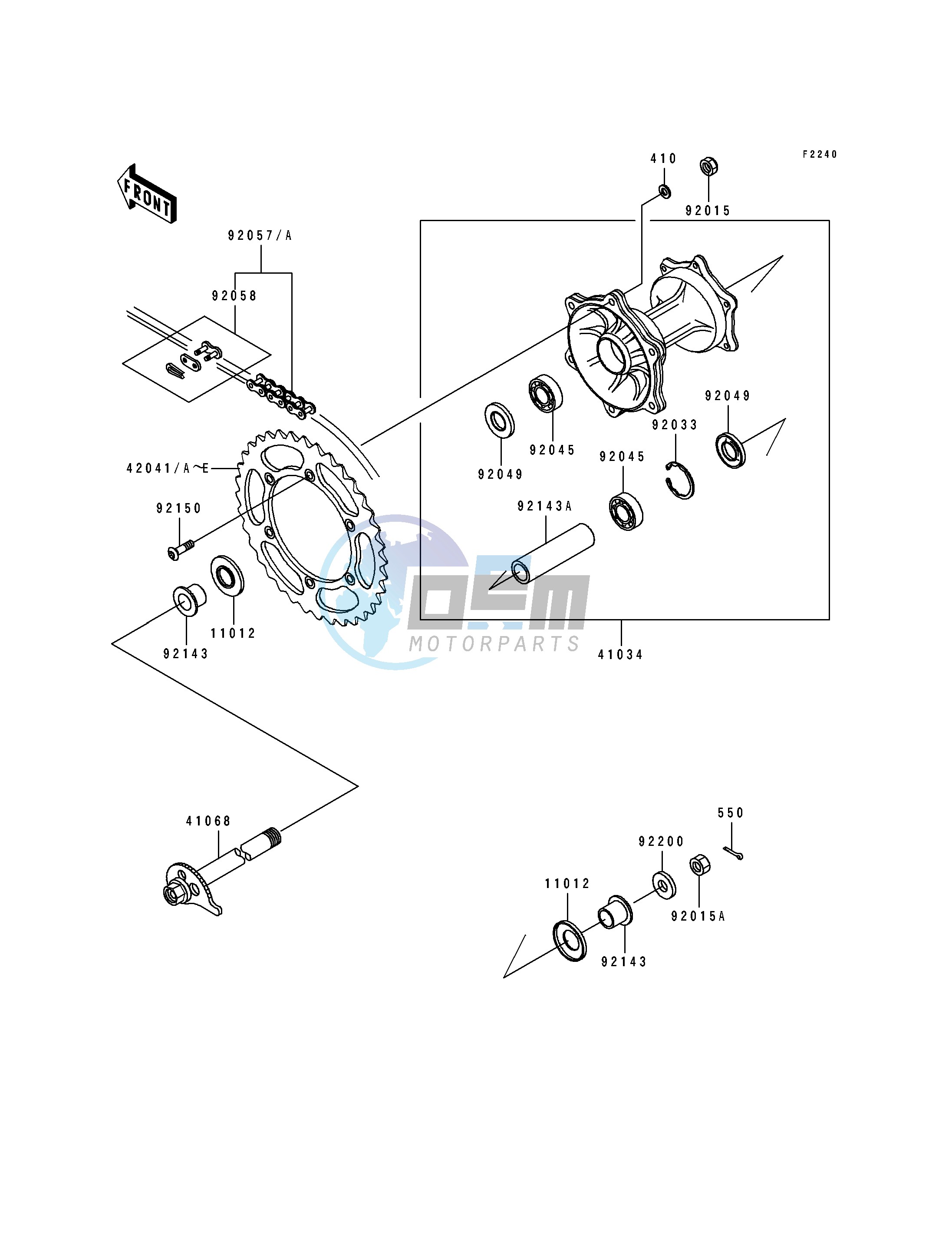 REAR HUB