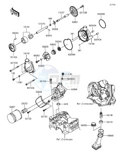 NINJA ZX-6R ZX636EGFA GB XX (EU ME A(FRICA) drawing Oil Pump