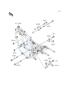 EN 500 C [VULCAN 500 LTD] (C1-C5) [VULCAN 500 LTD] drawing FRAME FITTINGS