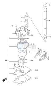 DF 300AP drawing Water Pump