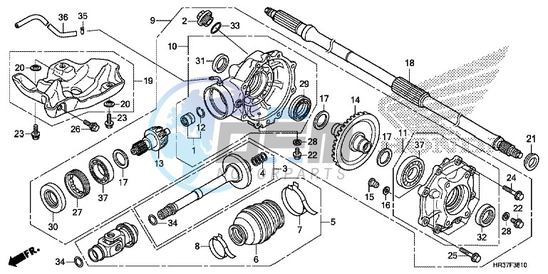 REAR FINAL GEAR