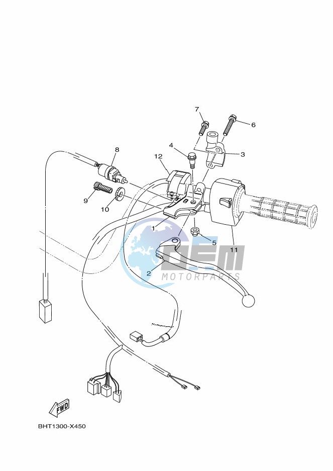 HANDLE SWITCH & LEVER