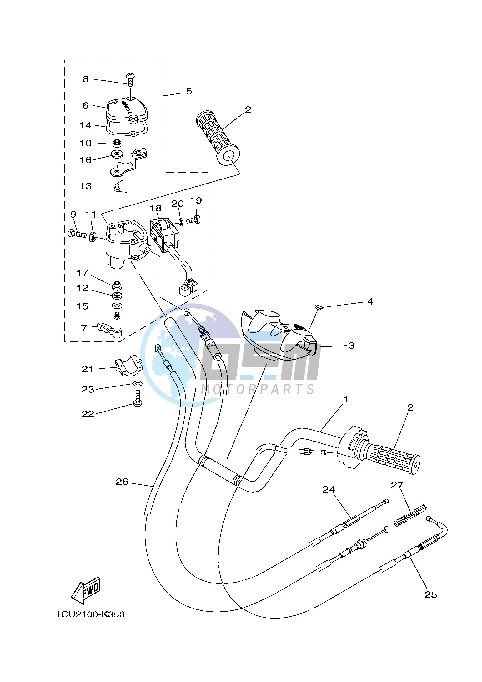 STEERING HANDLE & CABLE